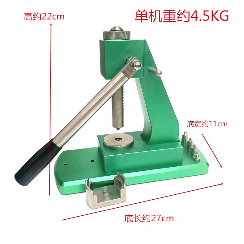 表压修表蒙重压后表带免拆模具镜圈口玻璃表机底盖表压机加压表深
