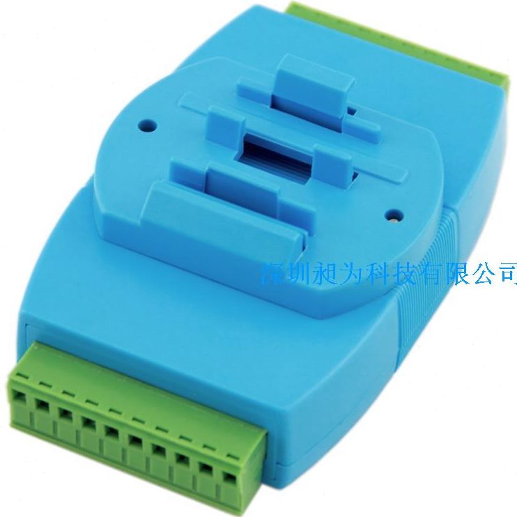 工业级号-mA信8路数电流485转换转输入 4AD模拟量 模高精度模20