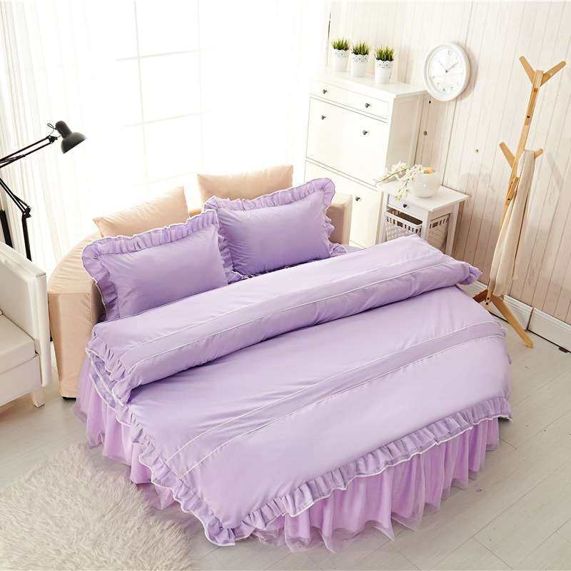 2025新款纯棉圆床加厚全棉四件套夹棉床裙四件套公主风防滑保护套,电子元器件市场,其它元器件,淘宝优惠券,粉丝福利购,淘宝优惠卷