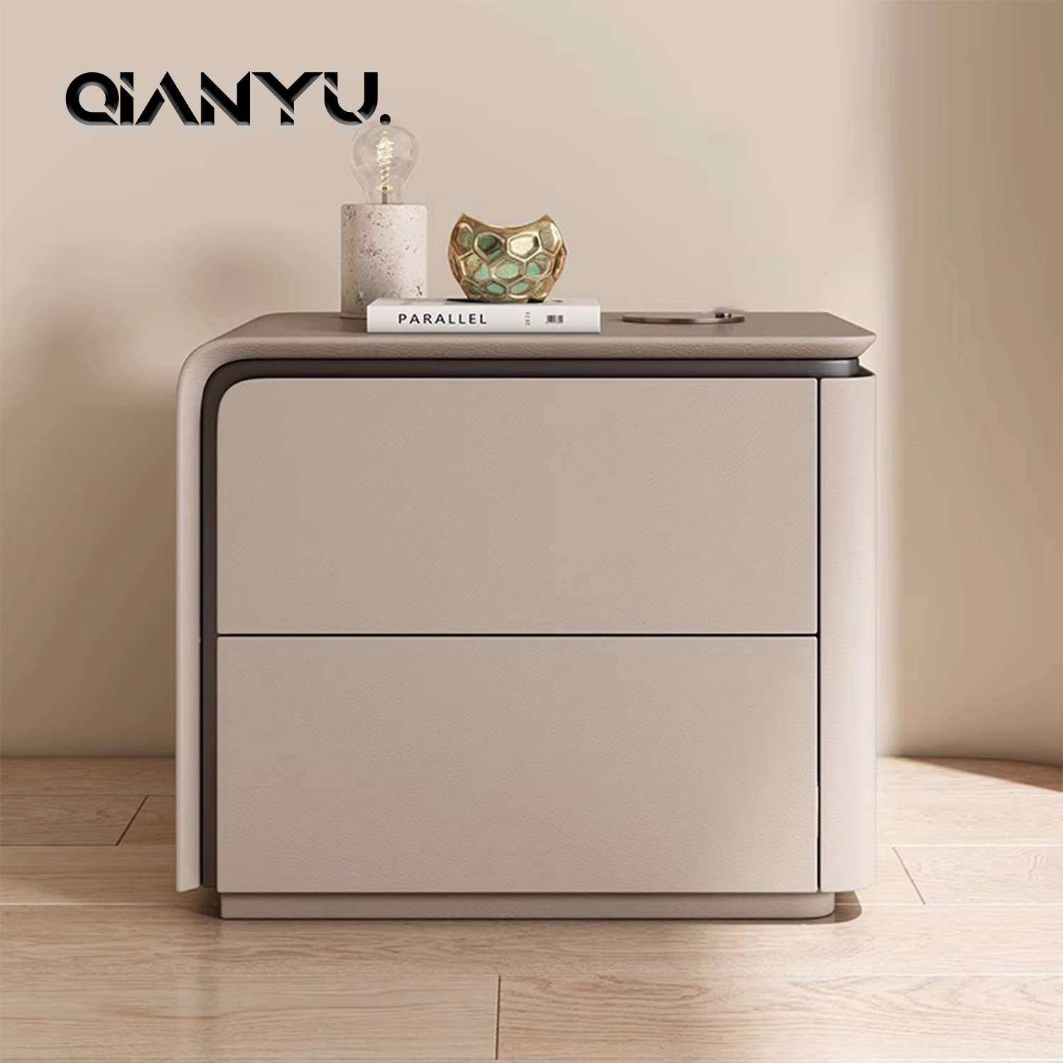 现代简约轻奢全实木皮质床头柜意式极简高级新款整装储物收纳柜,电子元器件市场,其它元器件,淘宝优惠券,粉丝福利购,淘宝优惠卷