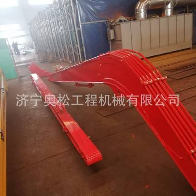 小型挖掘机加长臂 专业长臂生产厂家 锰钢焊接 重心稳 体量轻 操