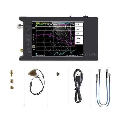 便携式矢量网络分析仪LiteVNA 6GNanoVNA升级 50k-6.3GHz工程网分