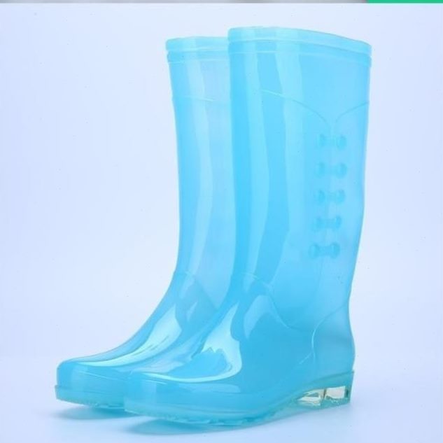 轻便款时尚韩版女长筒中国防滑水桶高筒雨靴鞋女雨鞋防水过膝可爱