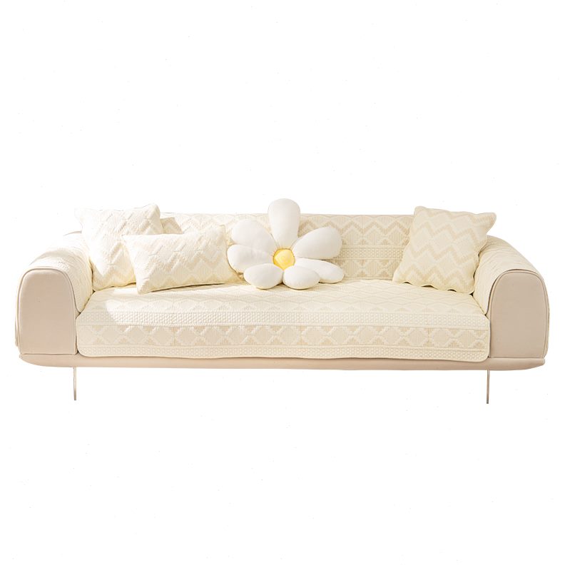 几何中式全棉布艺水洗棉简约现代套罩双面格子防滑沙发垫四季通用