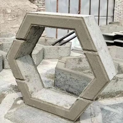 护坡护坡块六棱块水泥土砖实心混凝土砖铺路护坡河道固六角六角砖
