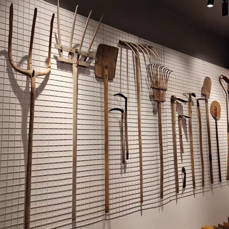 怀旧物件老旧农具l农耕工具10件套 农耕文化馆  老农具