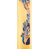 长条雕全铜中国风茶室客厅背景墙灯具楼梯形过道禅意铜壁灯新中式