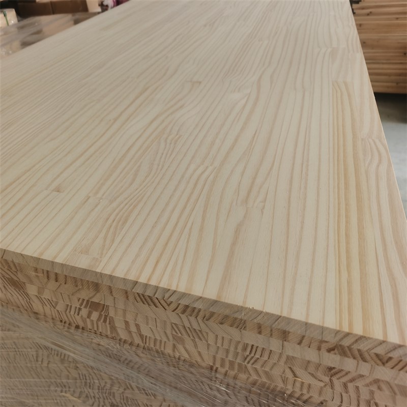 松木指接板双A无结巴18-25mmC厚度桌面木板橱柜书桌实木板门板直