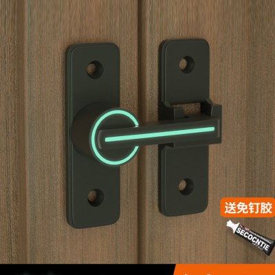 卫生间推拉门锁扣移门锁插销简易门锁免打孔门扣门栓阳台房门卡扣,基础建材,明插销,淘宝优惠券,粉丝福利购,淘宝优惠卷