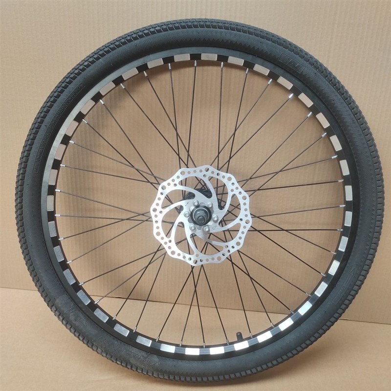 山地自行车24/26/寸双层铝合金刀H圈前后轴承六丁碟刹旋式飞轮