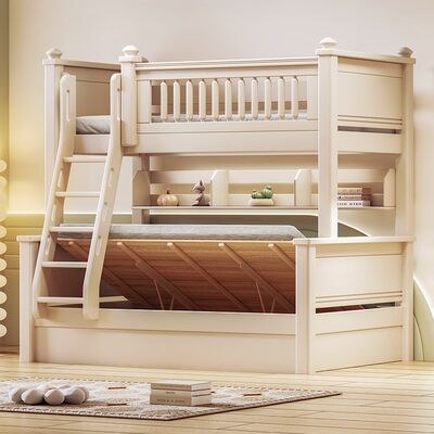 全实木上下铺双层床上下床儿童床母子床两层高低床铺多功能子母床