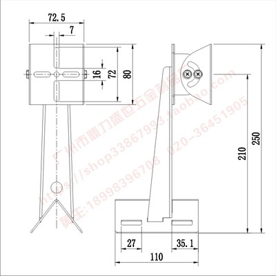 304监控抱箍支架 重型抱箍支架 立杆不锈钢支架 防爆监控支架定制