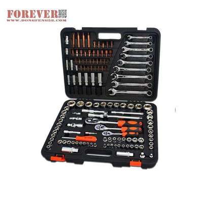 华丰巨箭138件套50BV30铬钒钢材质精品套筒组套工具箱 HF-81138A