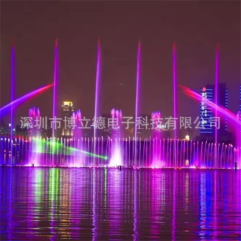 矩阵旱喷音乐喷泉512灯控制系统全套设备户外带灯光景观装置