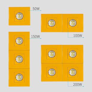 LED防爆灯50W-400W地铁隧道照明交流36伏 工程照明防爆隧道投光灯