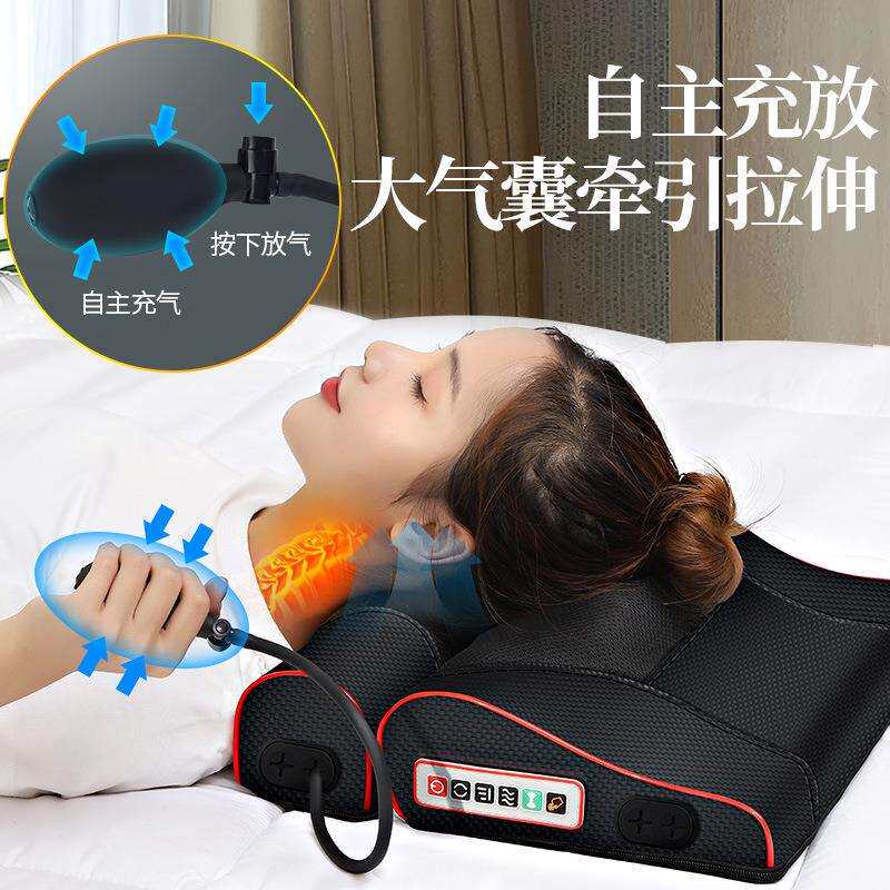 颈椎按摩器颈部背部腰部肩部多功能全身电动仪脖子护颈肩枕头家用