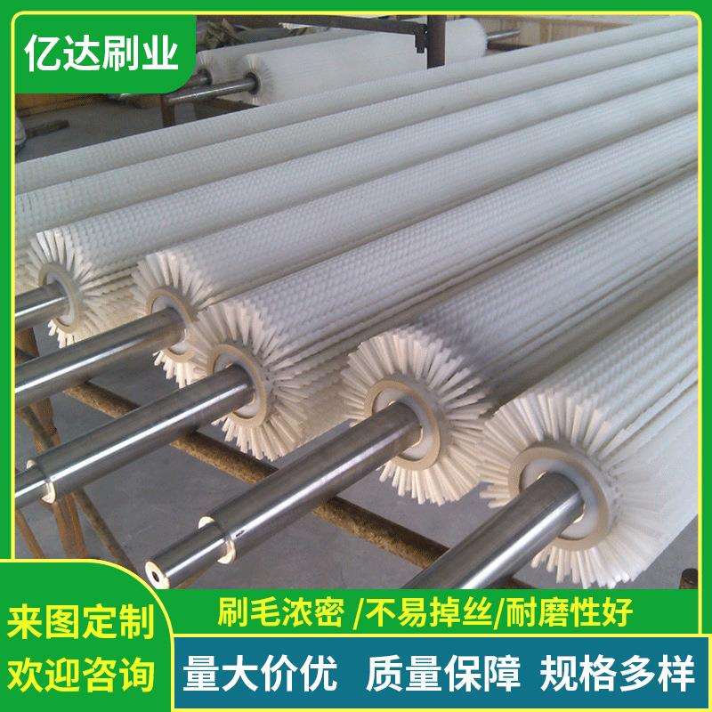 供应烧毛机毛刷辊及各类纺织印染设备毛刷 人字形毛刷辊