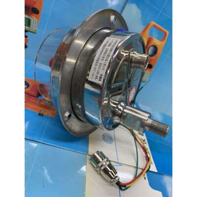 不锈钢磁簧电接点压力表YXCH100BF/ZT红旗仪表4KG/CM2非标 304