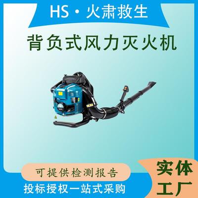 路面工地道路除尘机马路树叶清理吹风机BBX9900背负式风力灭火机