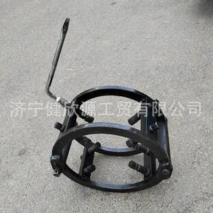 双边顶丝钢管对接器多功能液压千斤顶管道外接设备矿用管道对口器