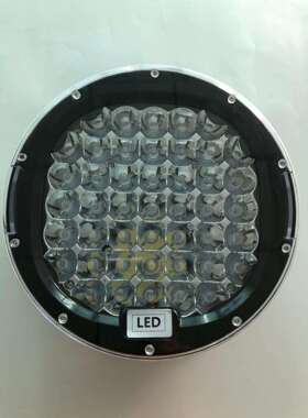 厂价直销 9寸汽车LED 225W圆形工作灯 越野车灯 工程车灯 射灯