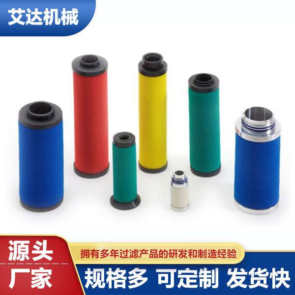 艾达 E30412XA空压机空气精密滤芯1617704005 后置空压机精密滤