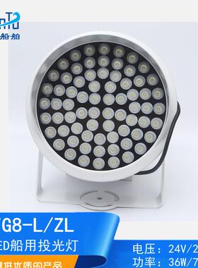 船用LED不锈钢远程强光照明投光灯TG8-L/ZL射灯12V24V220V探照灯