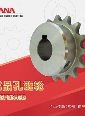 SUSFBN40B 齿数：16~19 不锈钢成品孔链轮 新JIS键槽规格