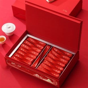 散茶通用茶包装 高档茶叶b包装 盒红茶绿茶岩茶半斤摆泡空礼盒罐装