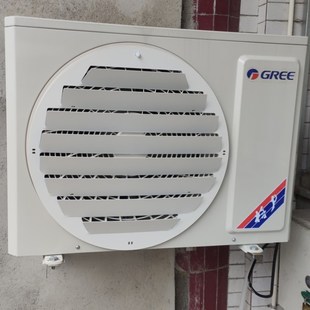 空调外机挡风板挡风罩导风改风向仿直吹安K装 方便不锈钢百叶导风