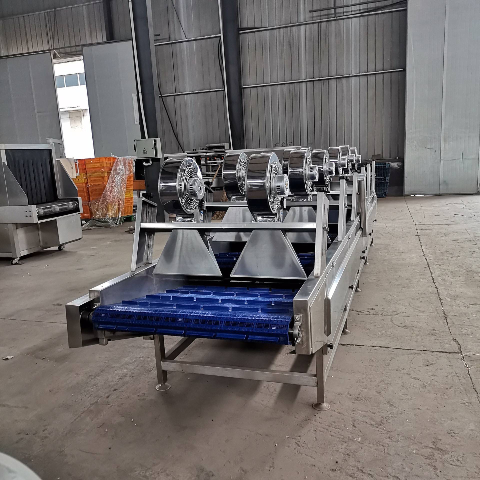 风干机大风量速干食品包装沥水机榨菜包装袋风干线设备现货大型