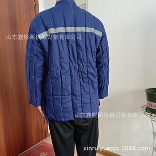 里外纯棉矿用棉袄棉裤劳动帆布棉马甲可加工蓝黑色矿工棉袄