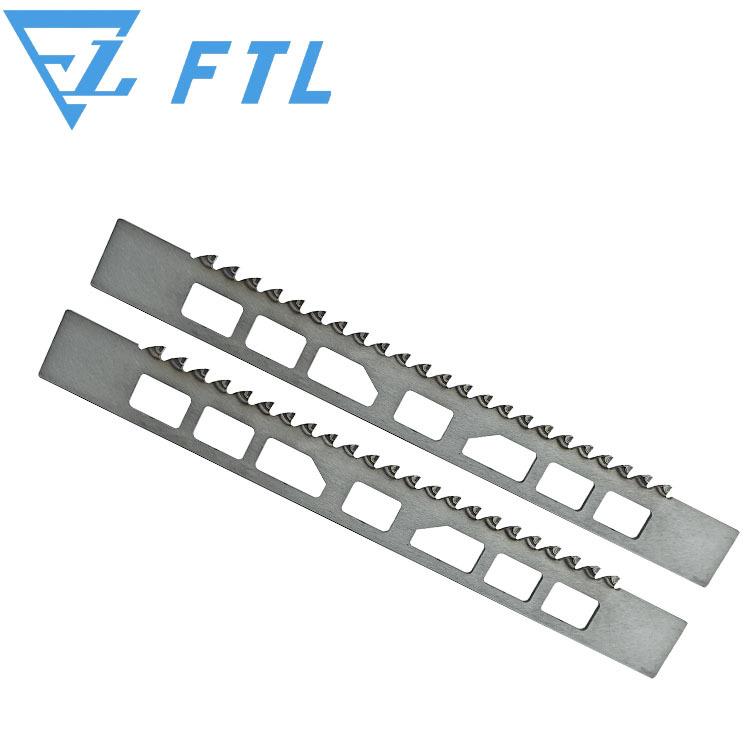 FTL 厂家供应硬质合金 司太立锯条大量库存边条有散热孔机用锯条