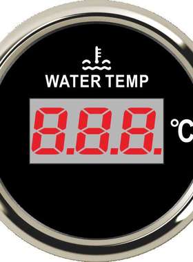 SJ系列 DN52mm 数显式水温表 防雾玻璃发动机机械工程车温度表