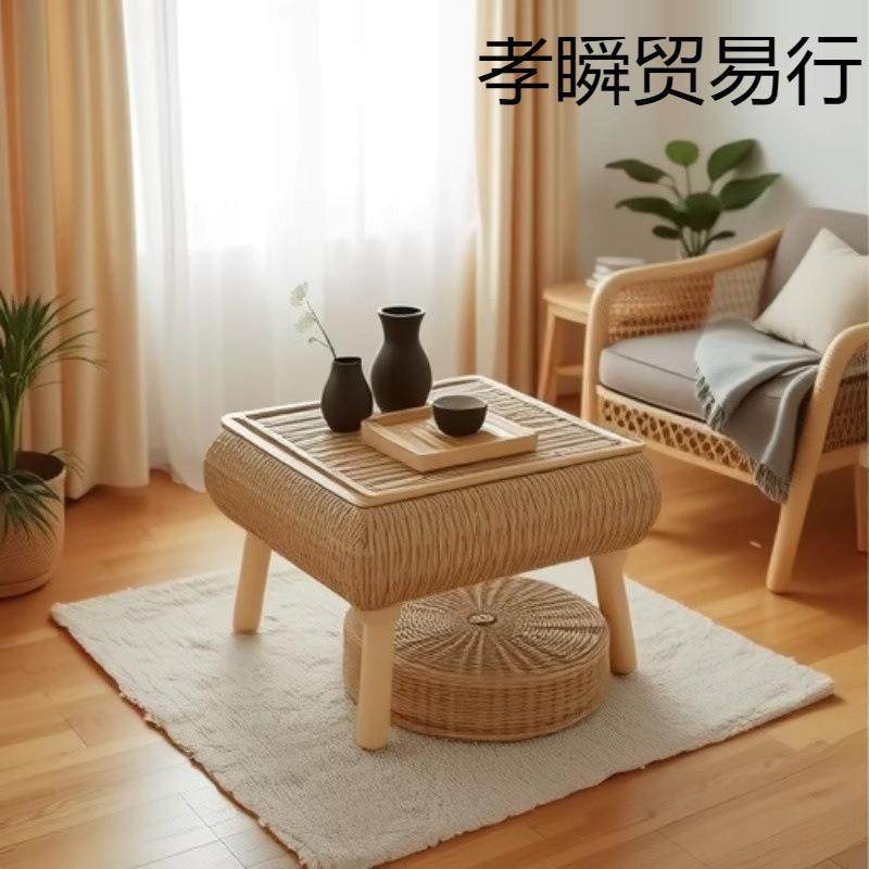 藤编日式窗台塌塌米地台矮炕桌实木收纳榻榻米茶几飘窗小桌子阳台,鲜花速递/花卉仿真/绿植园艺,割草机/草坪机,淘宝优惠券,粉丝福利购,淘宝优惠卷