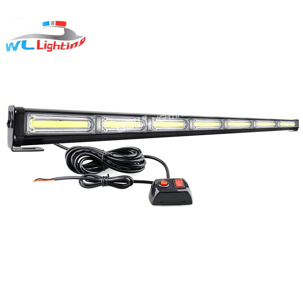 杠子灯 56LED长条爆闪灯 长杠灯 棍子灯 7节中网警示灯