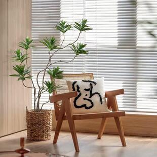 森空间 假绿植大型绿植百合竹仿真客厅大型落地盆栽北欧风造景植