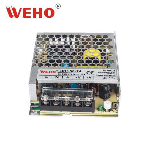 WEHO伟豪输入交流380V开关电源LRH-50W足功率12V15V24V36V48V电源