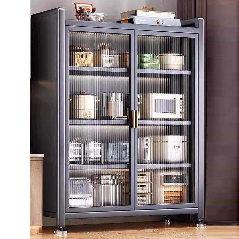 厨房置物架对开门碗餐边柜橱柜储物柜落地多层家用微波炉收纳柜子,鲜花速递/花卉仿真/绿植园艺,割草机/草坪机,淘宝优惠券,粉丝福利购,淘宝优惠卷