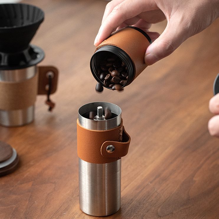 具旅行杯便携式户外器组合手摇磨豆机过滤收纳包套装露营手冲咖啡