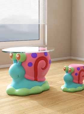 小蜗客厅茶几沙发旁边几换鞋凳搬家送礼物乔迁新居落地装饰品摆件