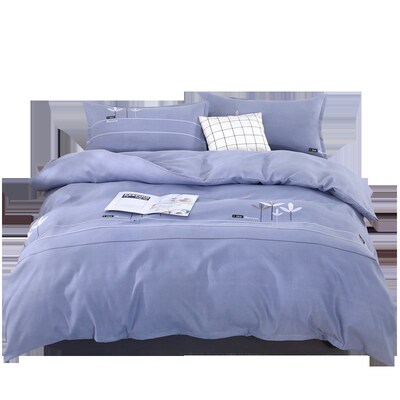 加厚纯棉被套单件 100全棉学生宿舍单双人15018P0200230被