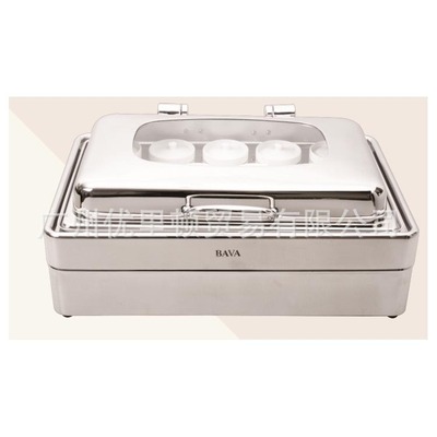 香港巴菲BAVA可调温电加热长方形盅炉陶瓷盅炖汤炉