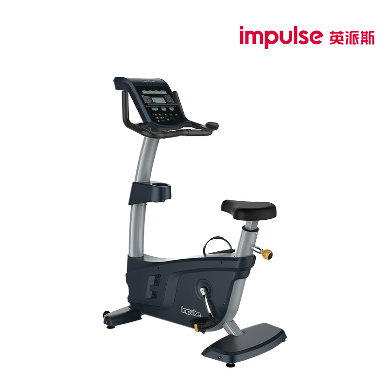 英派斯RU500 商用自发电磁控立式健身车 健身房骑行运动脚踏单车