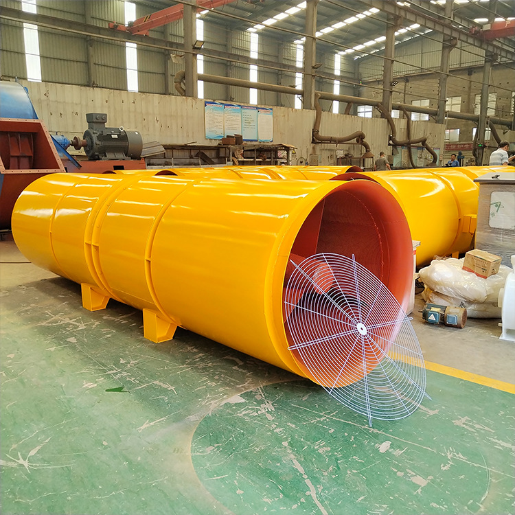 SDF系列对旋压入式风机 2*110kw变频隧道风机矿隧道施工 隧道风机