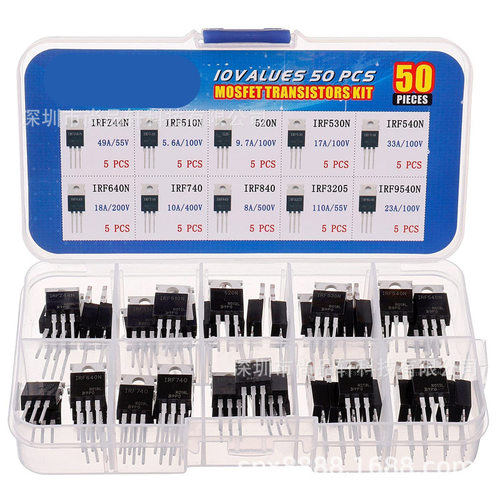 50PCSTO-220系列MOS管IRF640NIRF740IRF840IRF3205IRF9540