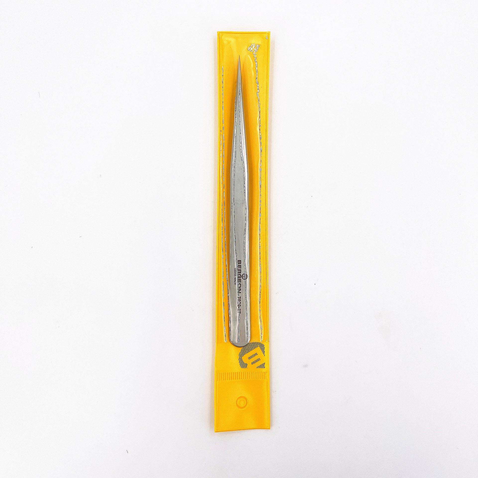 修表工具 瑞士原装博格 BERGEON 7026-27号 镊子 指钳 防磁