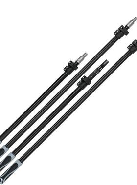 滚筒刷伸缩加长杆 欧式美式卡扣螺纹杆子40083