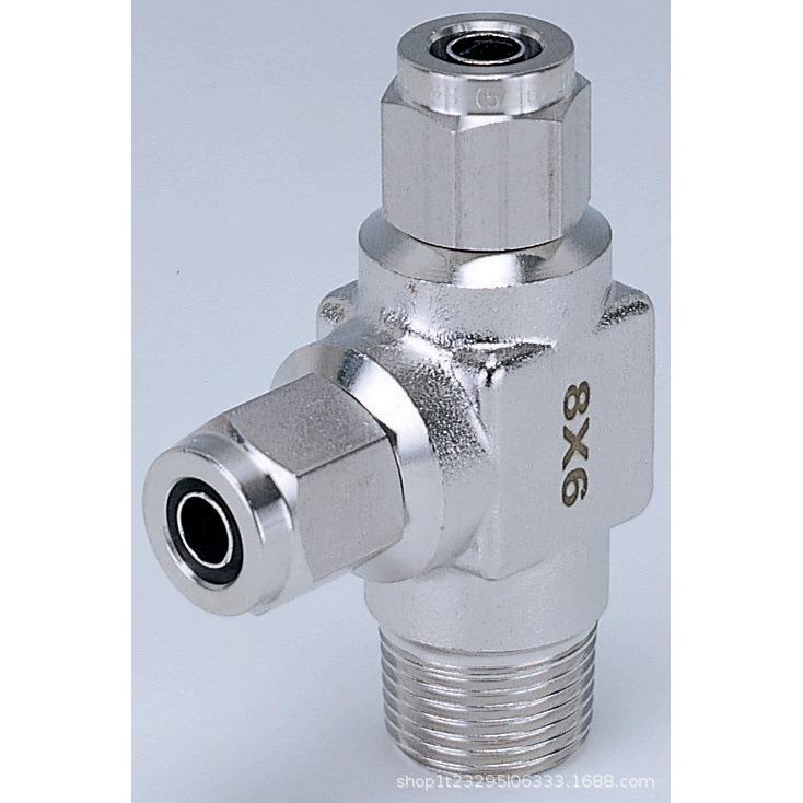 PISCO不锈钢压合接头歧管三通NSD0860-01 NSD0860-02 NSD0860-03