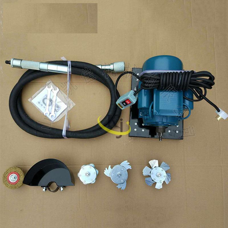 KC-50手持式电动除锈机异形钢材除锈设备气动除锈机 管道内壁除锈